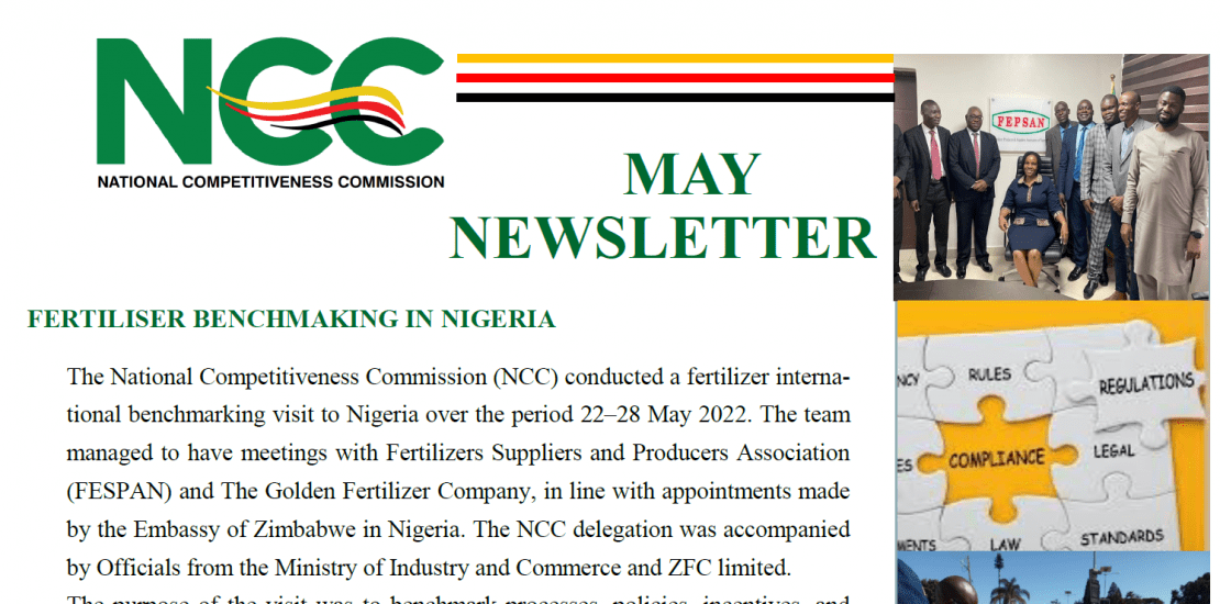 May 2022 newsletter ncc