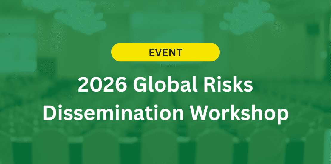2026 Global Risks Dissemination Workshop cover