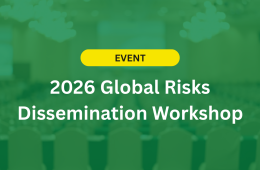 2026 Global Risks Dissemination Workshop cover